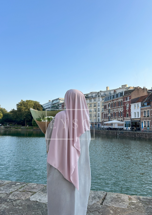 Hijab SEDEF Soie de Médine - Rose - 21