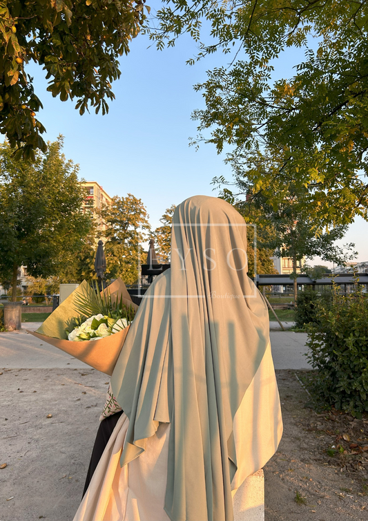 Hijab SEDEF Jersey Premium Luxe - Kaki - 26