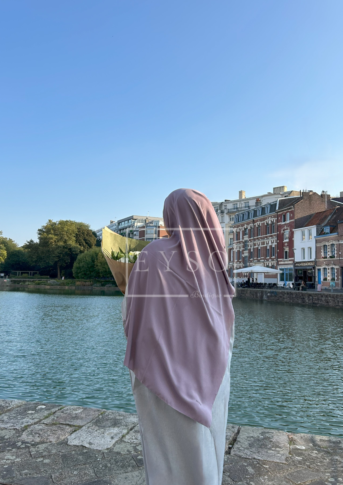 Hijab SEDEF Soie de Médine - Lila - 11