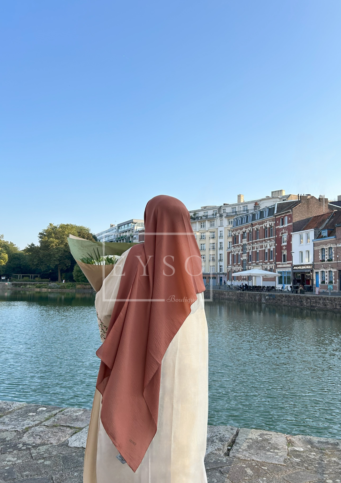 Hijab SEDEF Jazz - Brique - 17