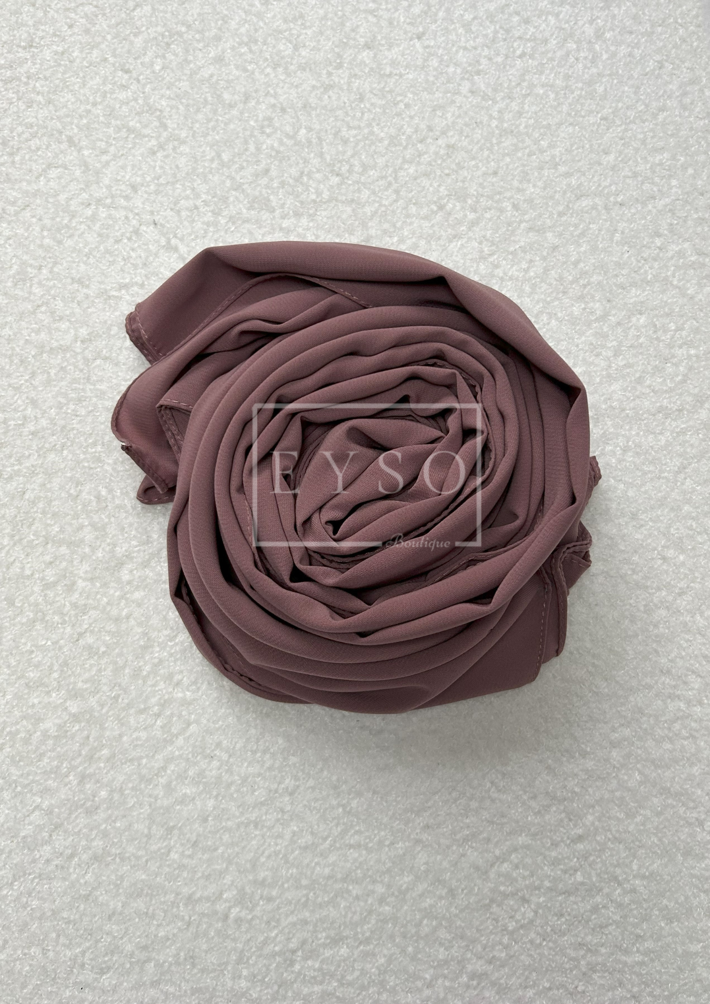 Hijab Soie de Médine - Violet figue - 35